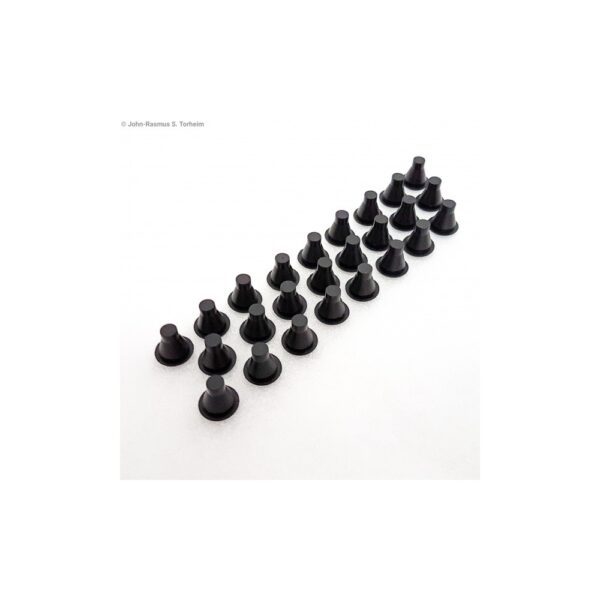 25 pk Gummipropper 10 mm